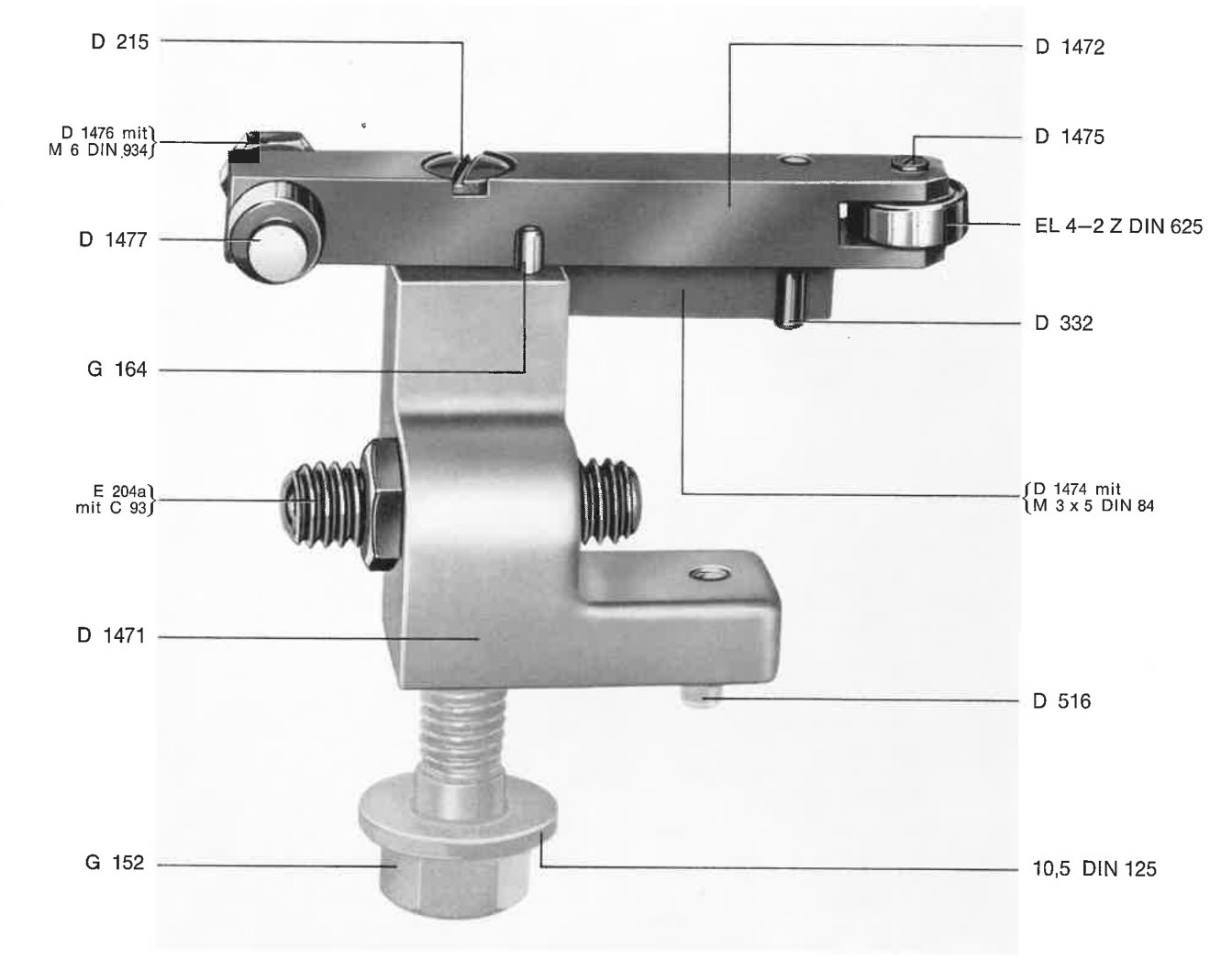 Schleifenfingerschlitten – Modell 20