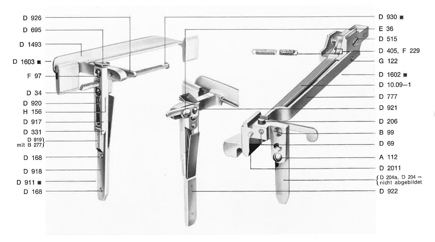 Langfingerschlitten / Kurzfingerschlitten – 34 Cicero