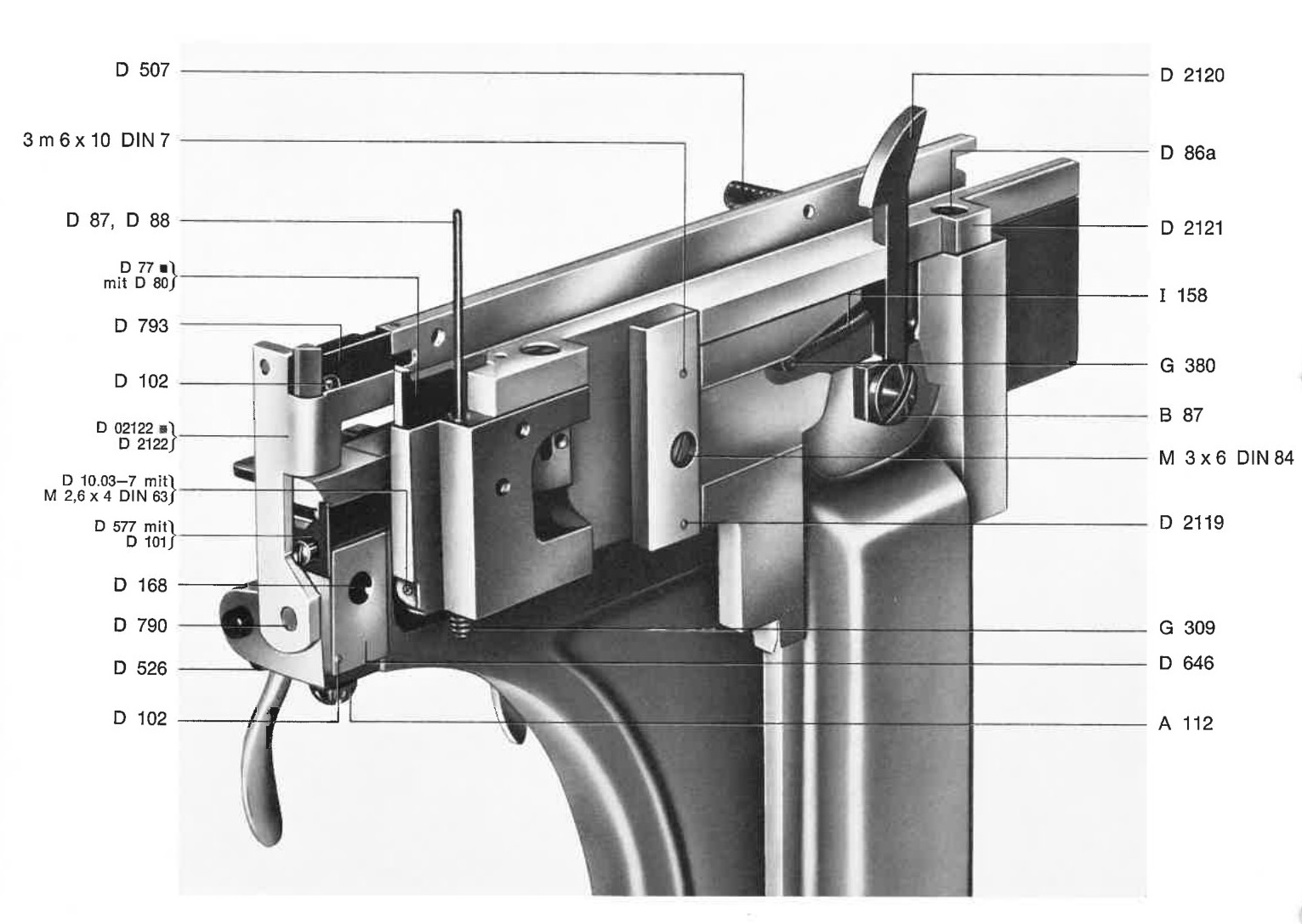 Sammlerelevator – 28 Cicero, Modell 20, manuell