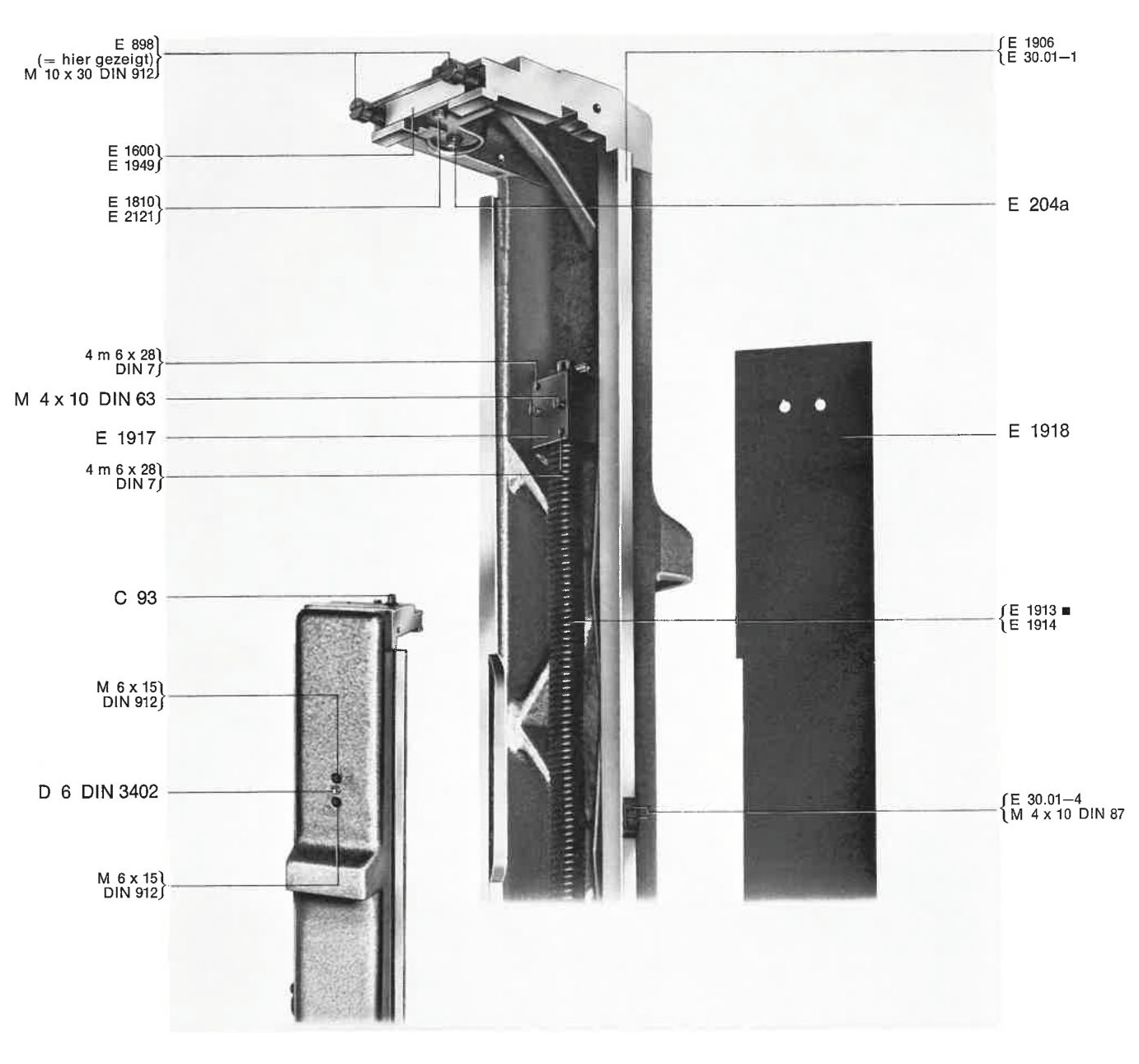 Elevatorschlitten