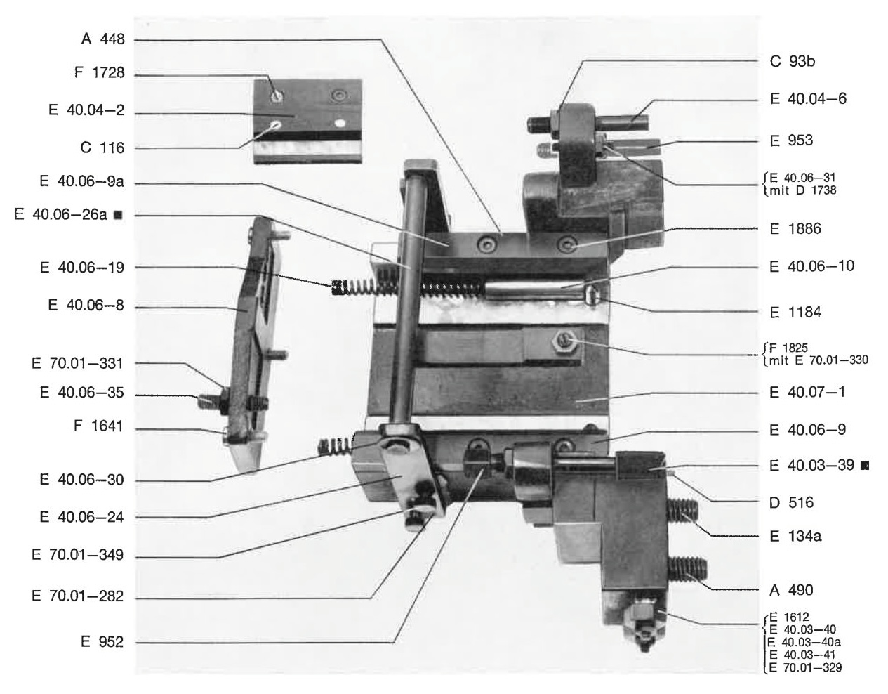 Hydraulischer Messerblock 31 Cicero