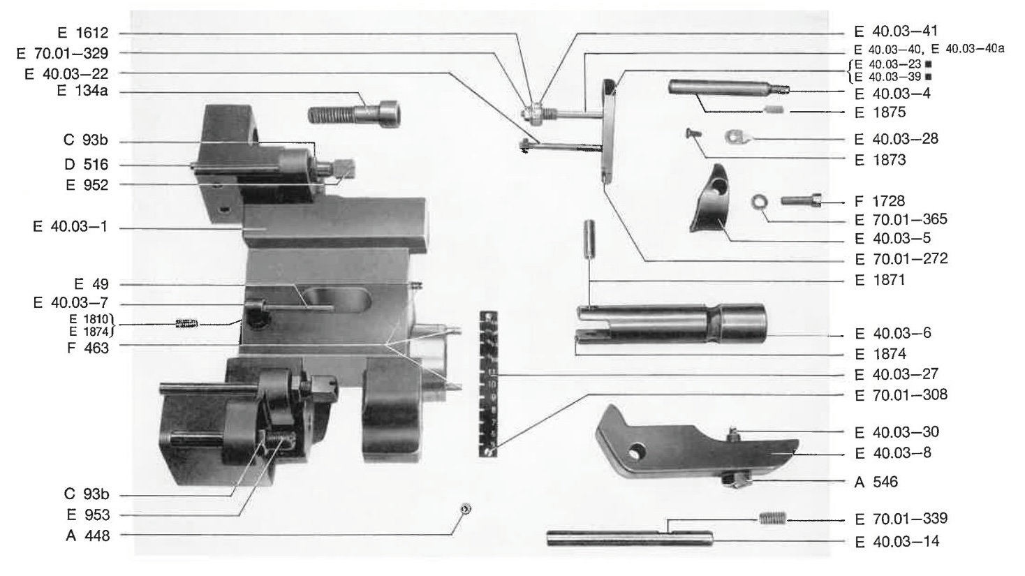 Universal-Ein-Griff-Messerblock 28 Cicero
