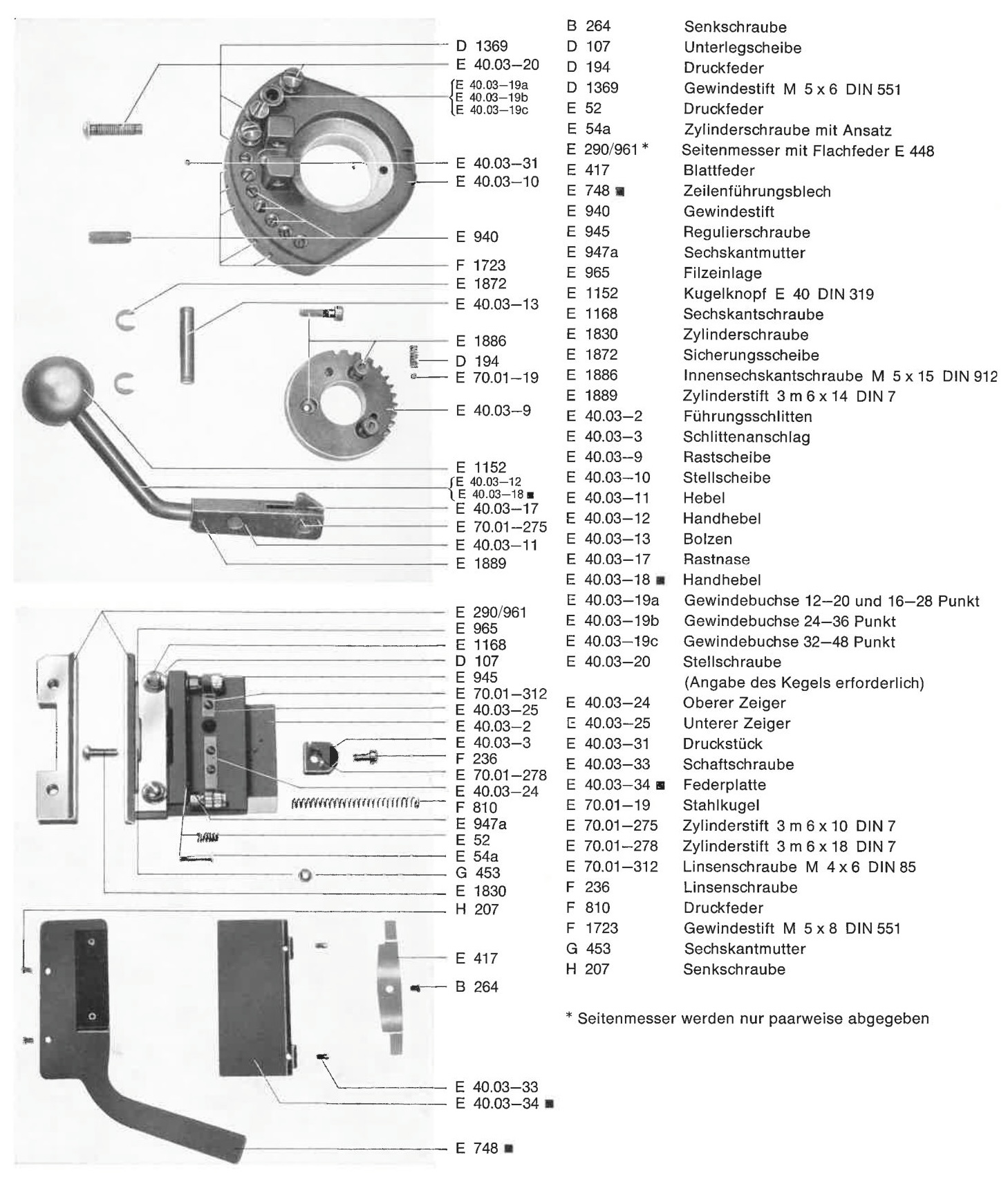 Universal-Ein-Griff-Messerblock 28 Cicero