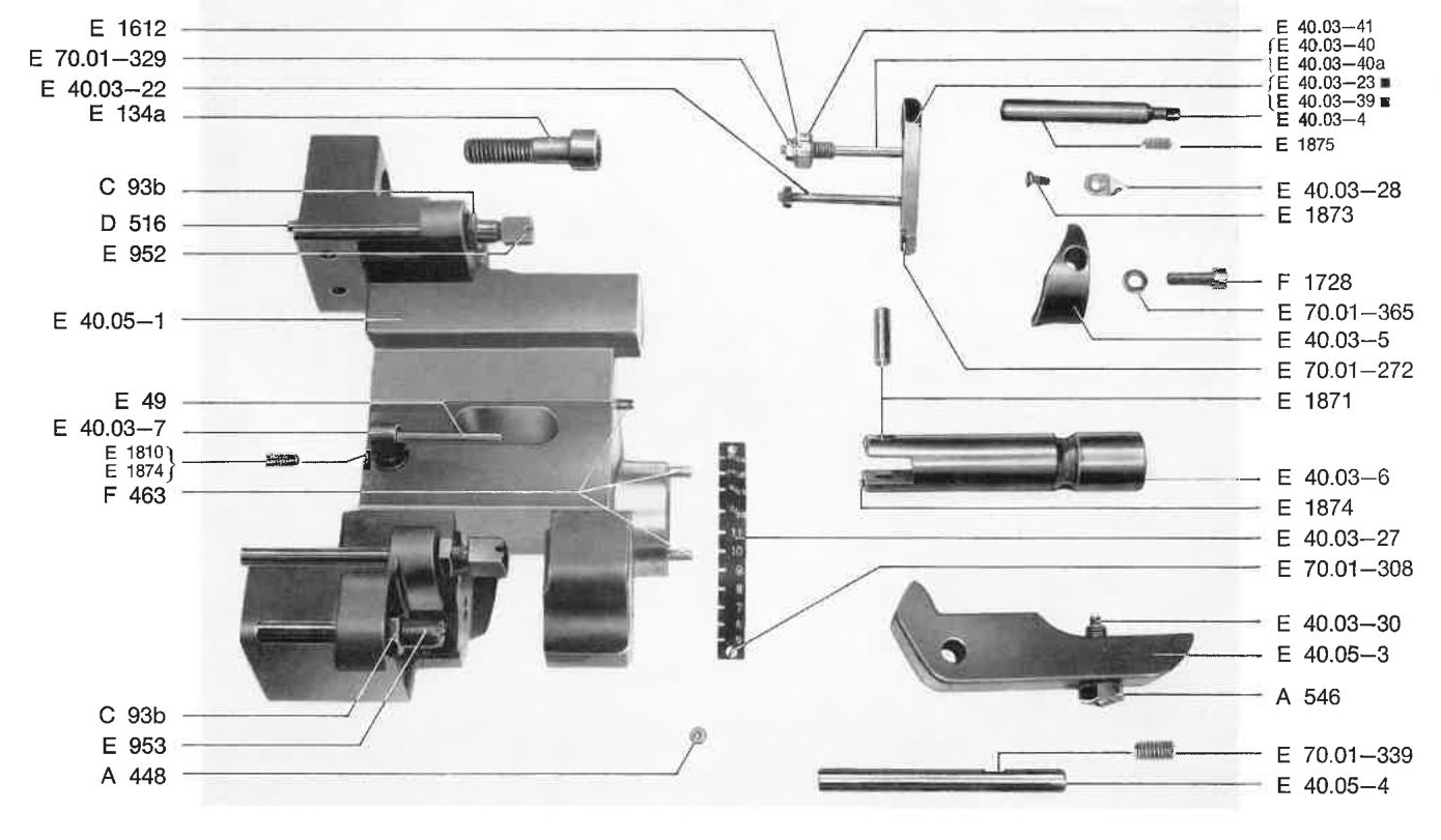 Universal-Ein-Griff-Messerblock 42 Cicero