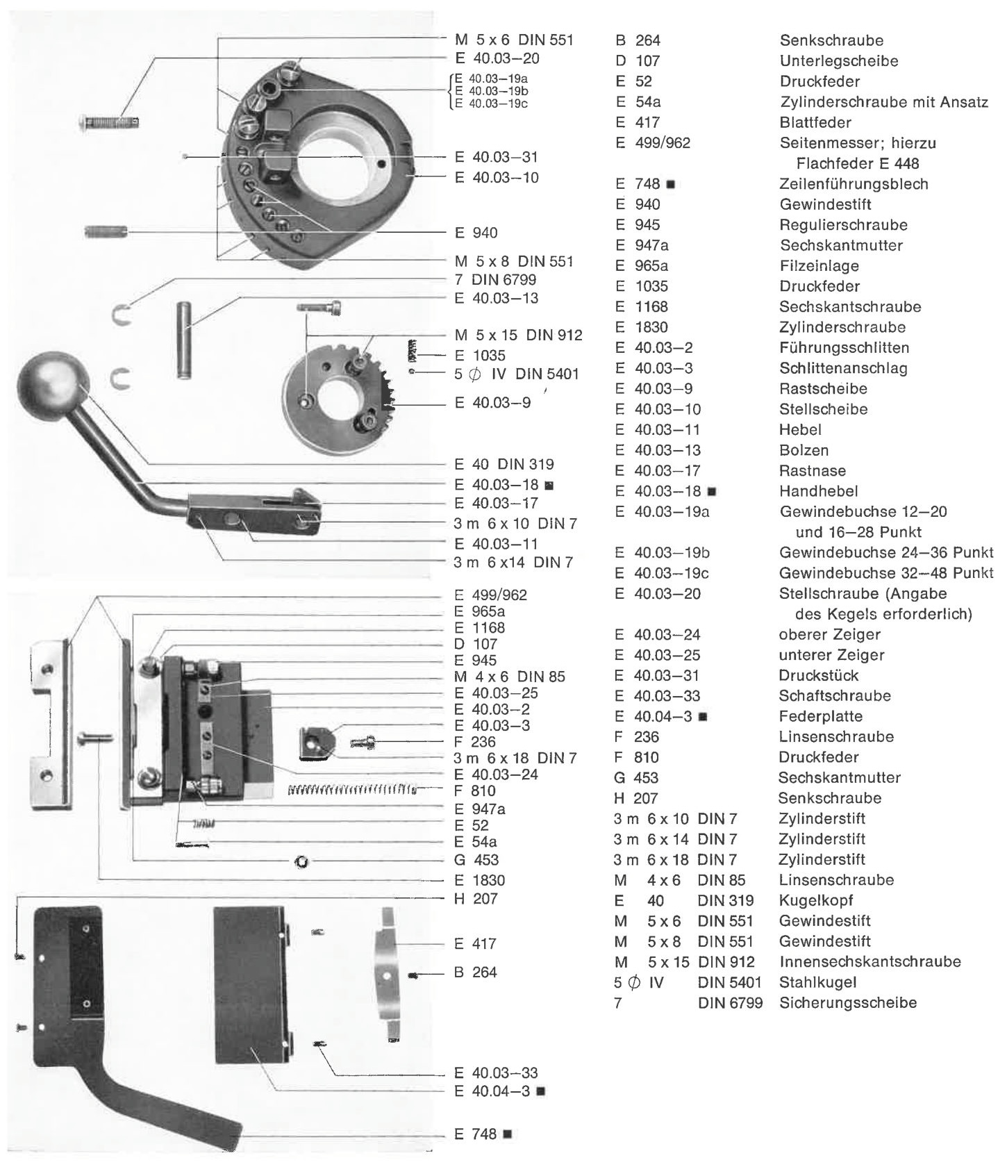 Universal-Ein-Griff-Messerblock 34 Cicero