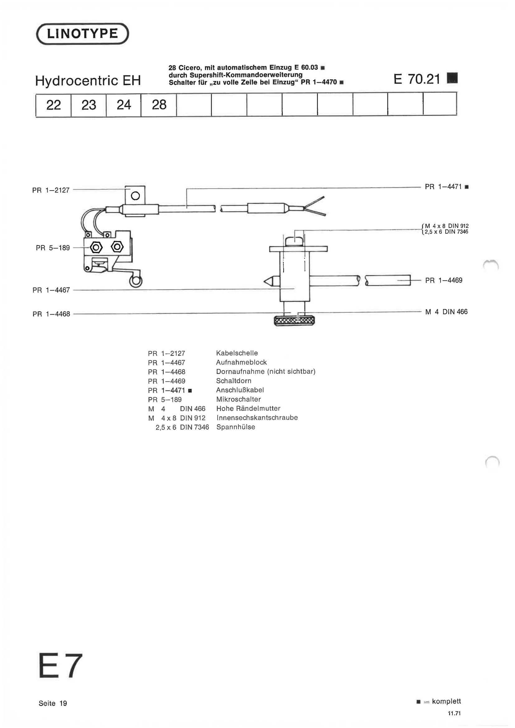 Hydrocentric EH – Automatischer Einzug (Supershift)