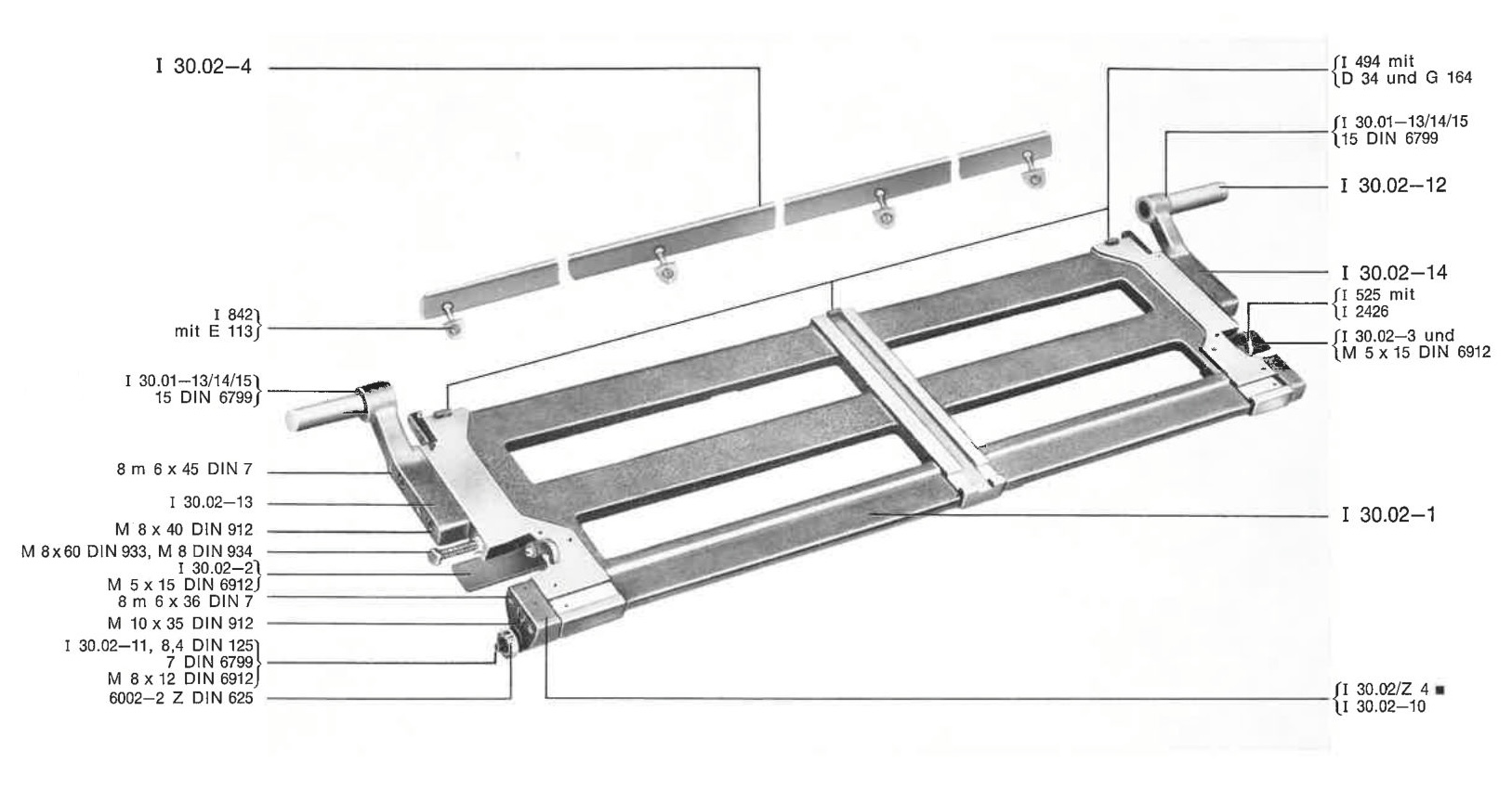 Magazinrahmen