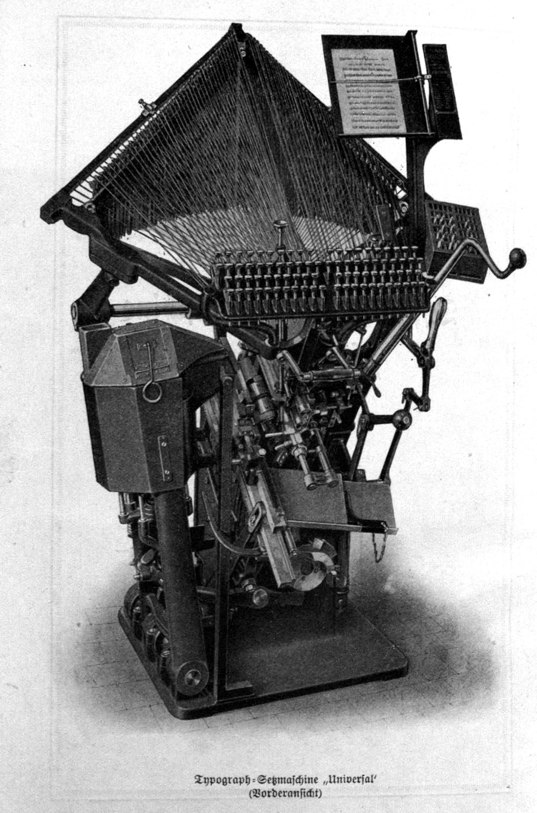 Typograph Modell UB